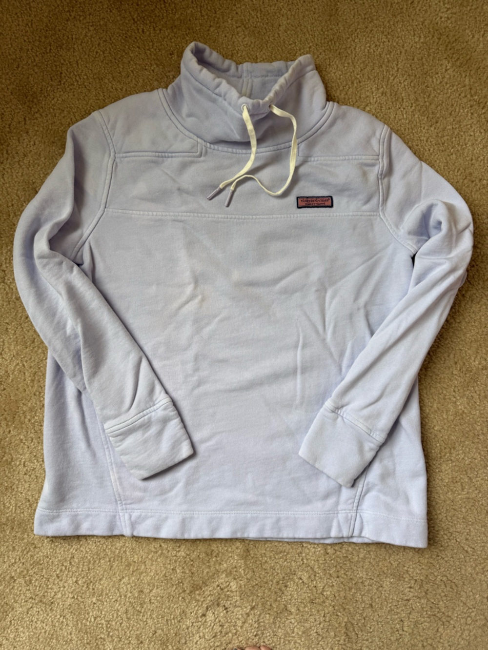 Vineyard Vines XS Lavender Hoodie Pullover Casual Preppy Sweatshir